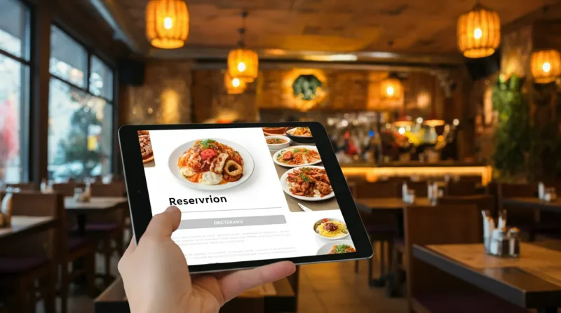 Restoran ve Kafe Web Sitesi: Online Rezervasyon ile Doluluk Oranınızı Artırın