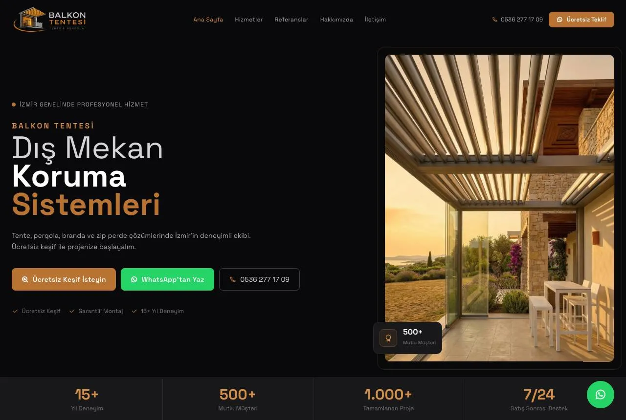 balkontentesi.com — Balkı Digital tarafından geliştirilen web sitesi