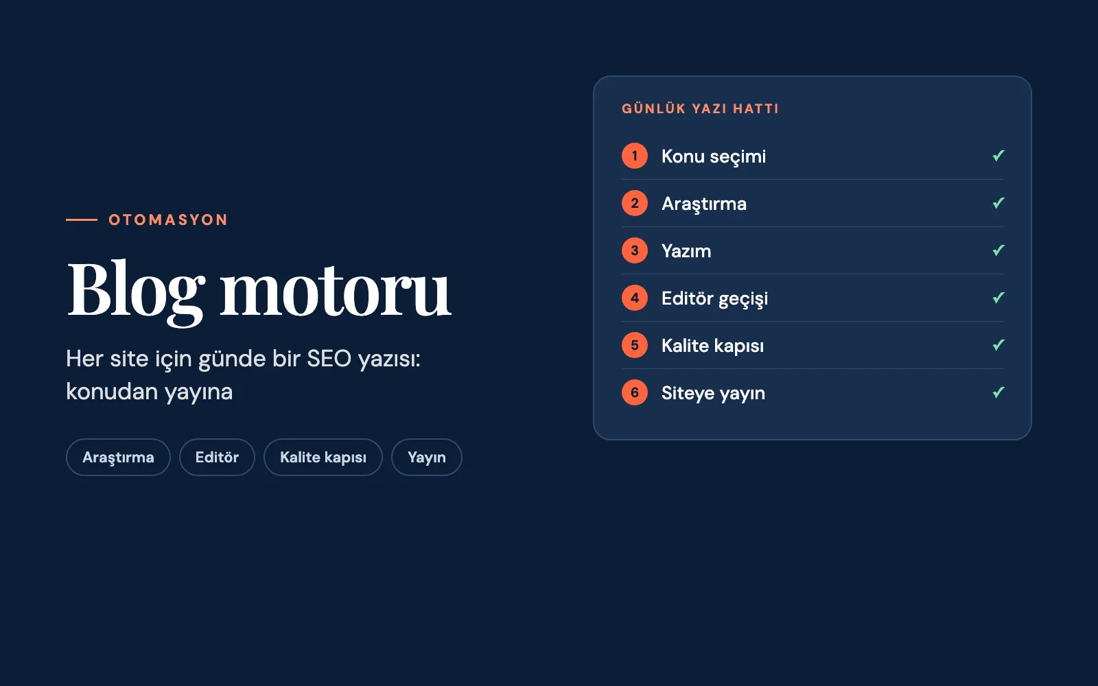 Blog Motoru ürün görseli
